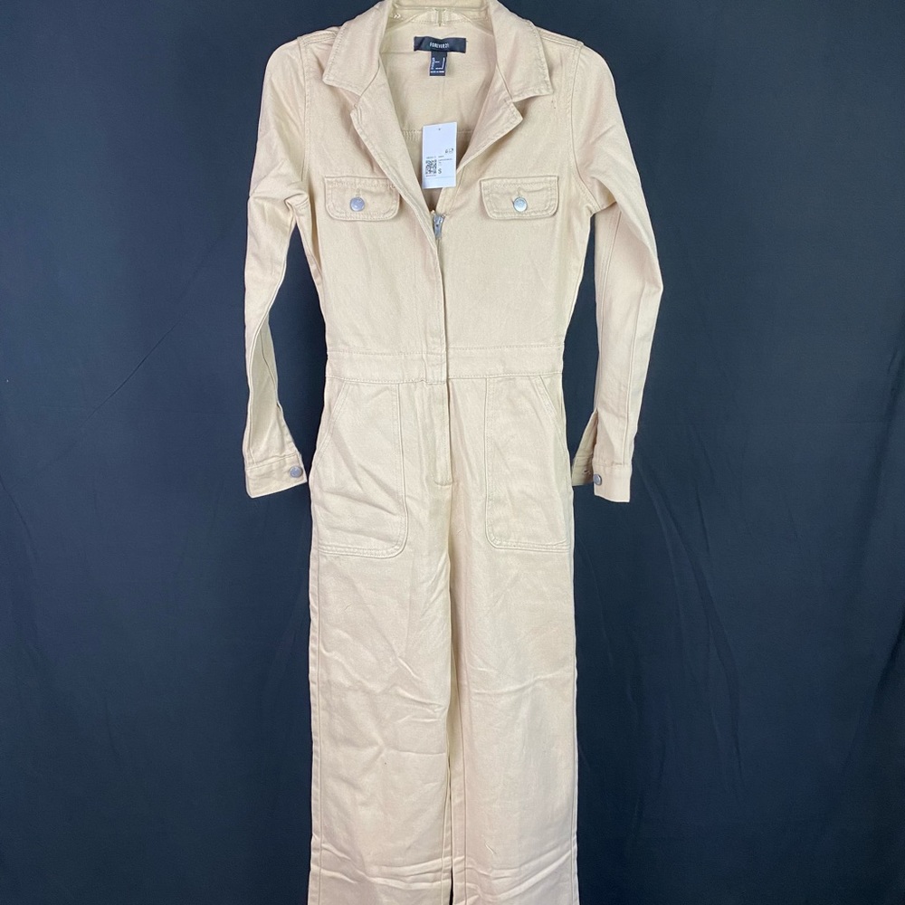 Beige jumpsuit